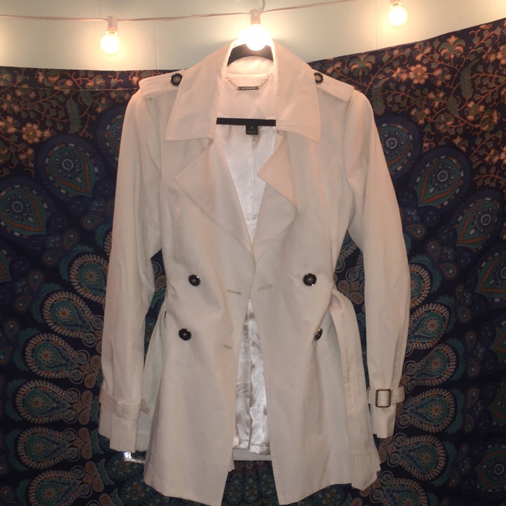 All white coat